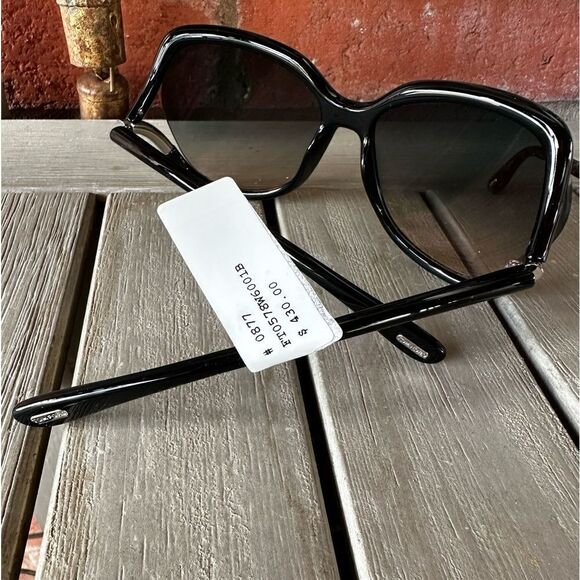 Tom ford Anouk 02 Sunglasses 60-16 Black Silver with Blue Gradient UV Fade NWT - Picture 16 of 17